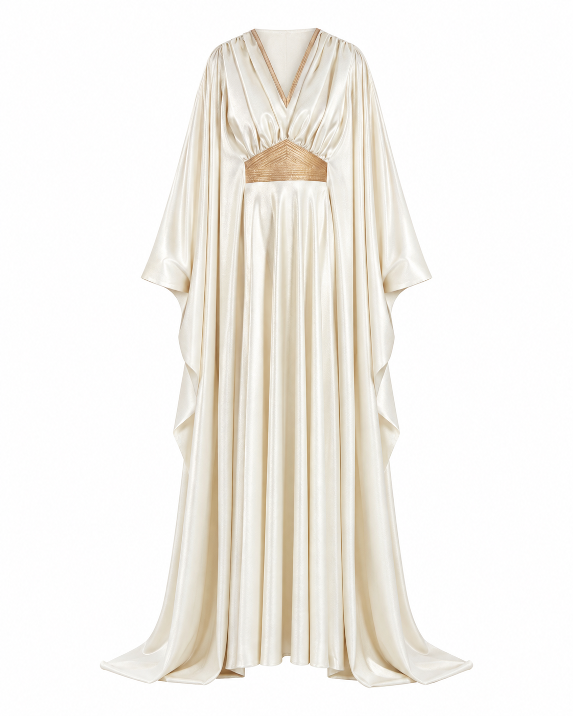 Shimmery Crepe Kaftan