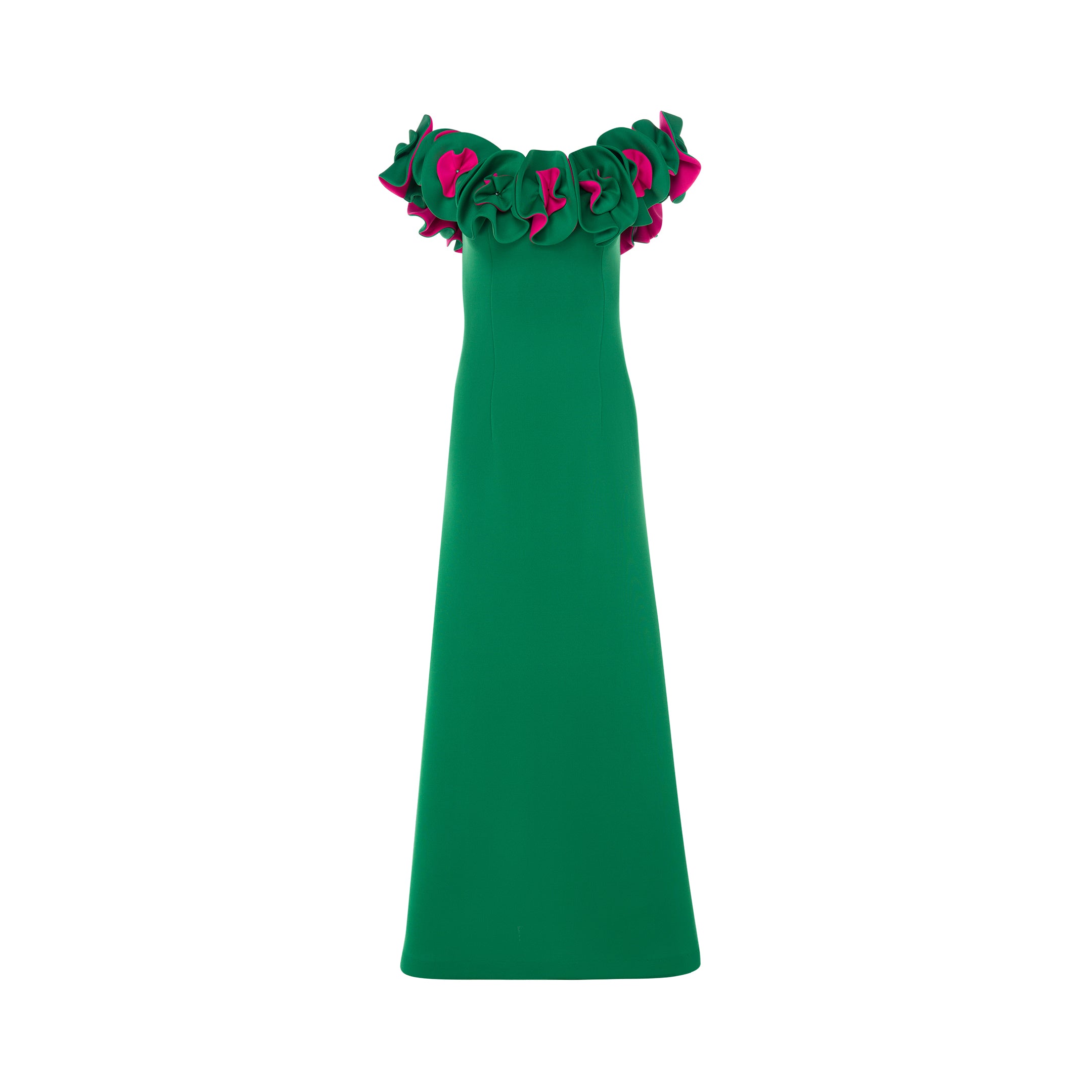 Floral Off Shoulder Maxi Dress