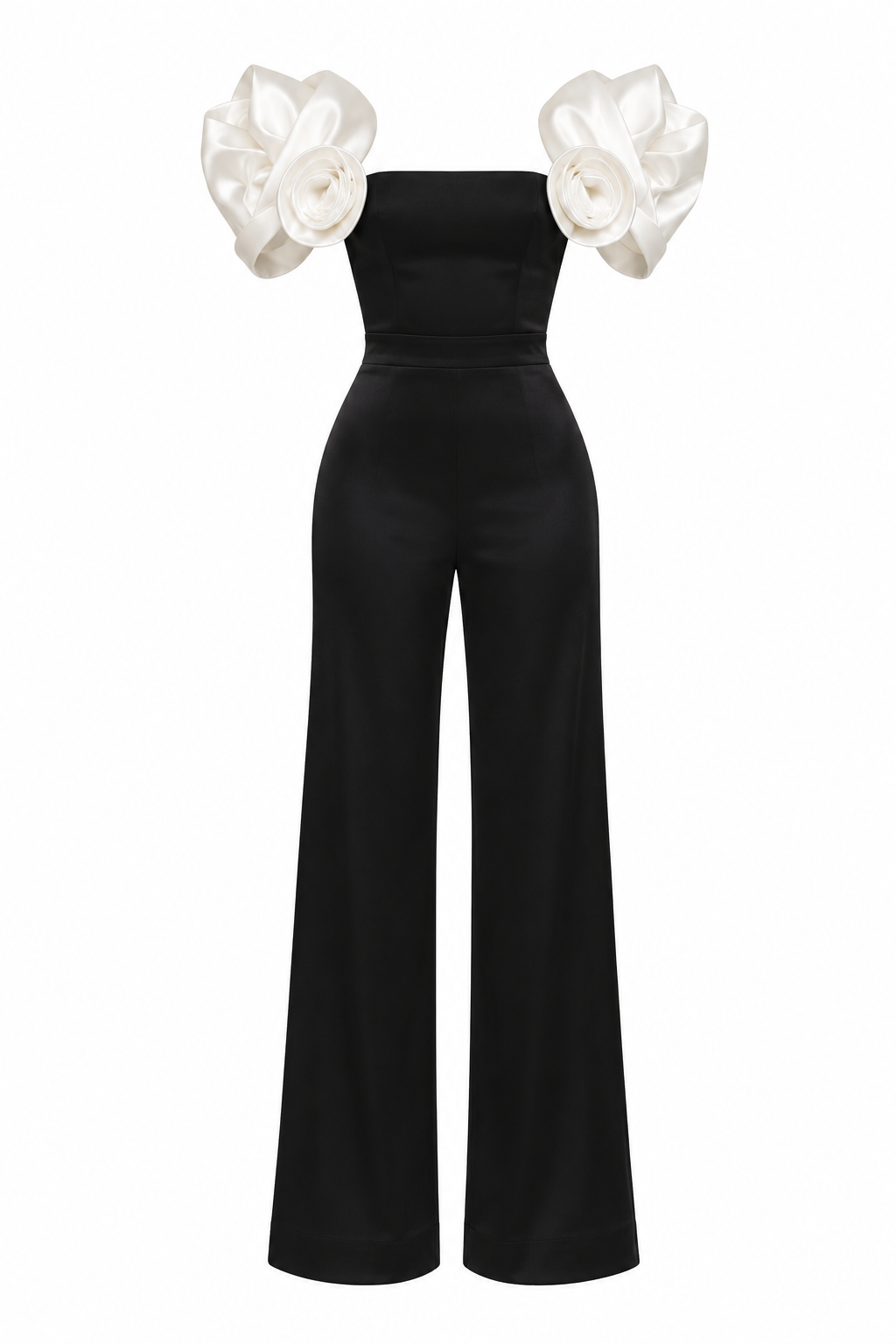 Deux Roses Shoulder Jumpsuit