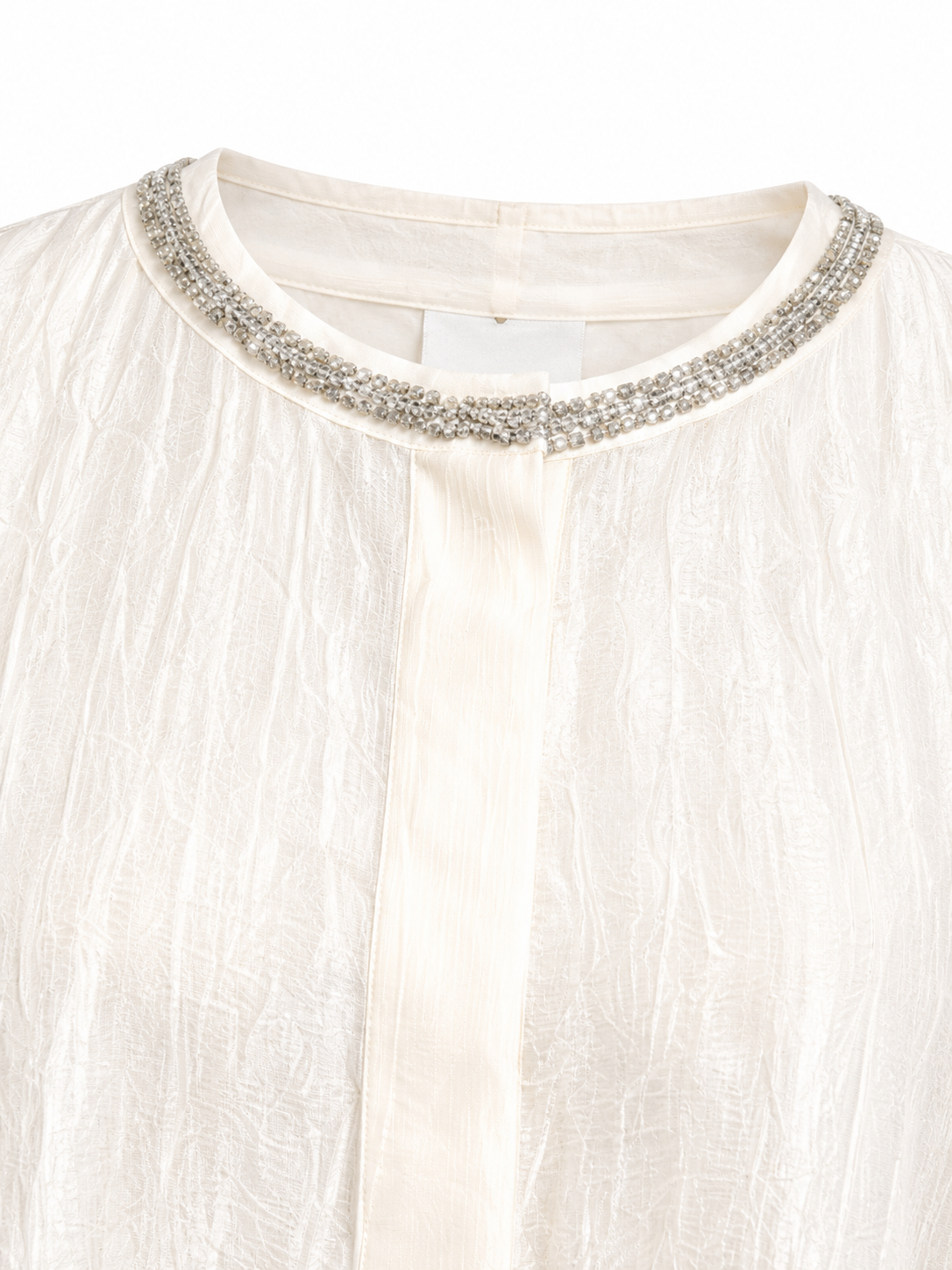 Embellished Linen Tunic