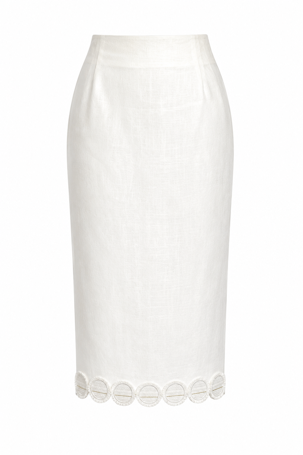 Hemp Logo Applique pencil Skirt