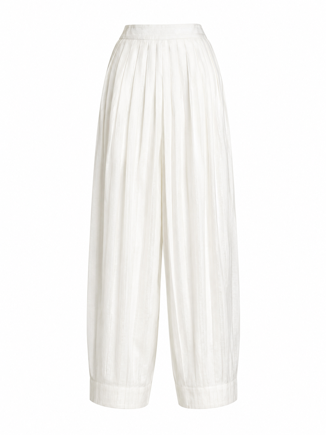 Shimmer Pleated Haram Pants