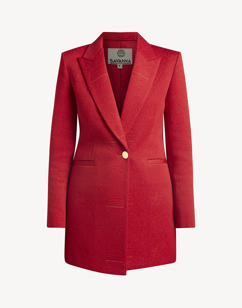 Butterfly Embroidered Jacket