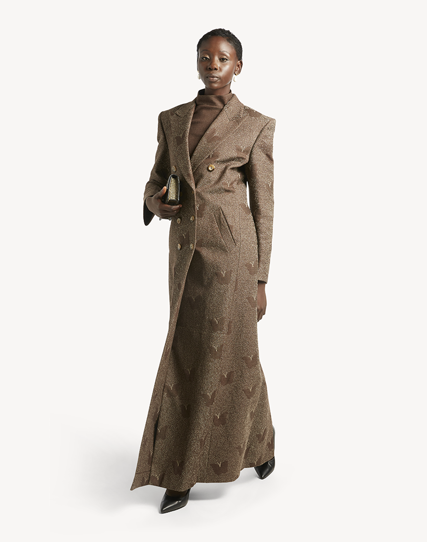 Butterfly Embroidered Coat