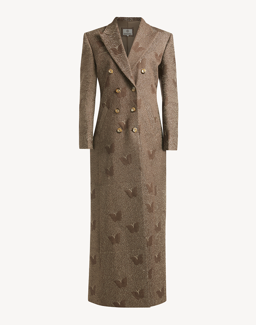 Butterfly Embroidered Coat