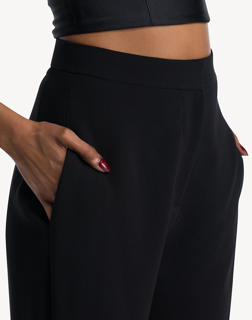 Aya Handwoven Fabric Embellished Pants