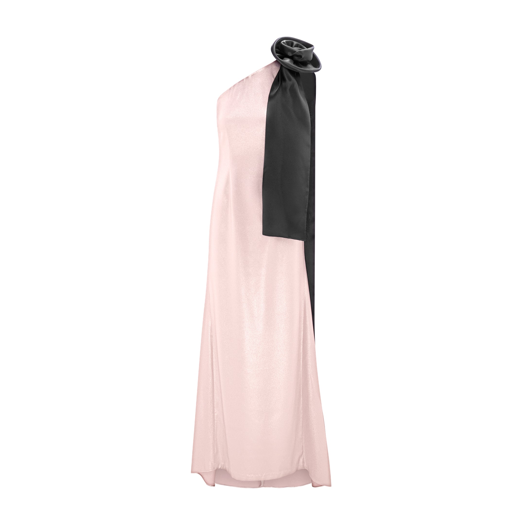 Savanna Signature One-Shoulder Rose Dress