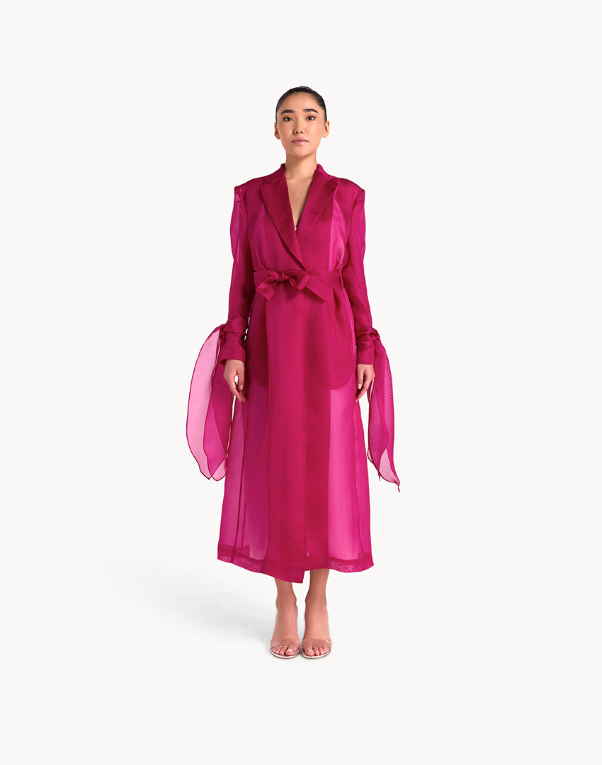 Silk Organza Summer Coat