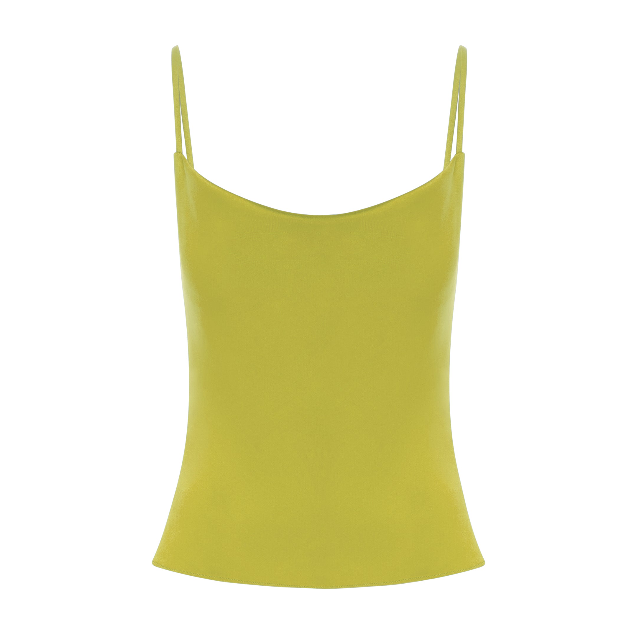 Essentials - Satin Cowl-Neck Top