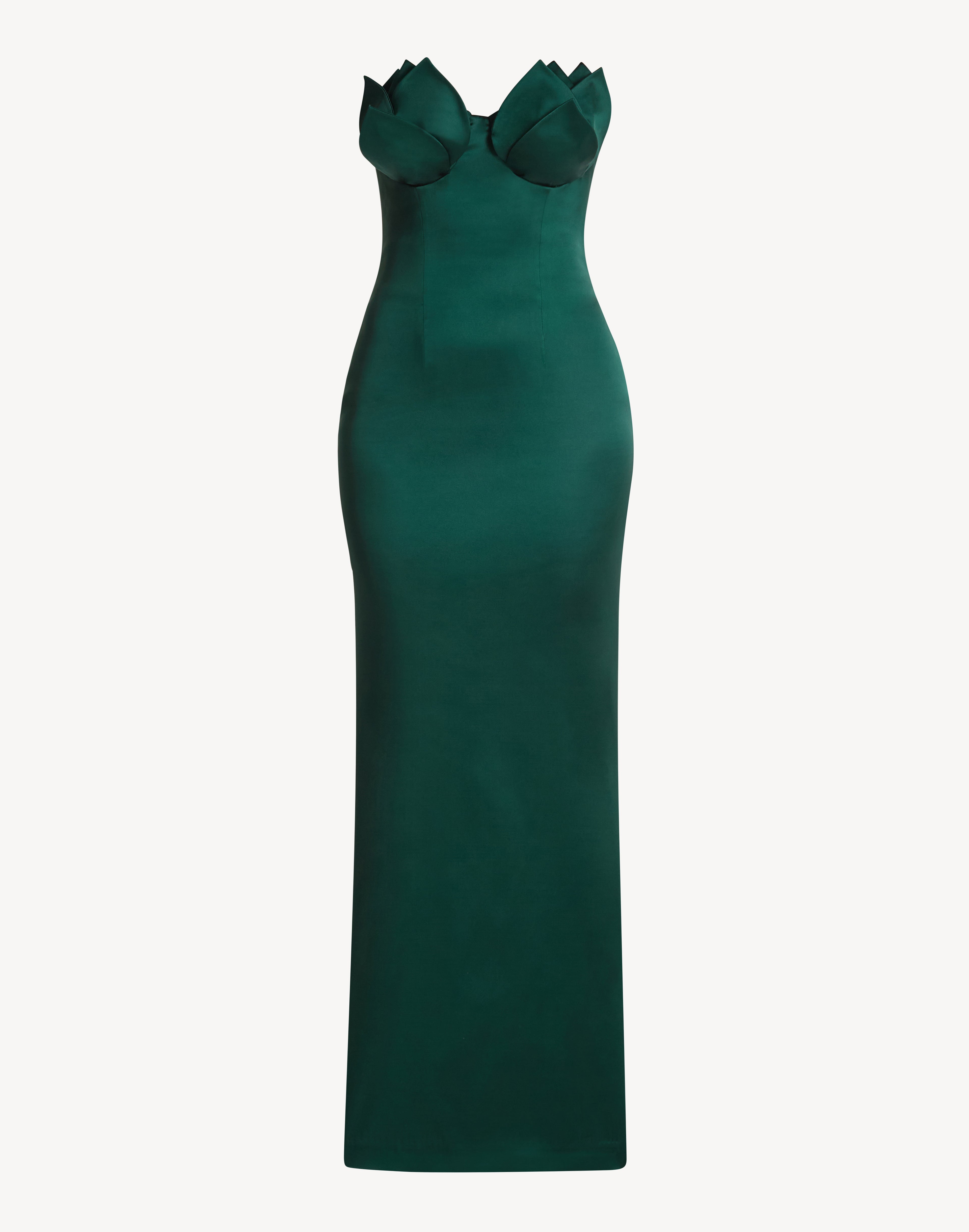 Lotus Silhouette Corset Dress