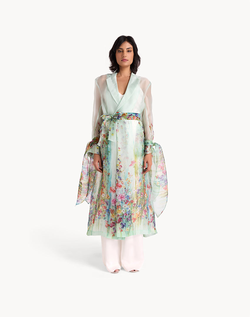 Silk Organza Summer Coat