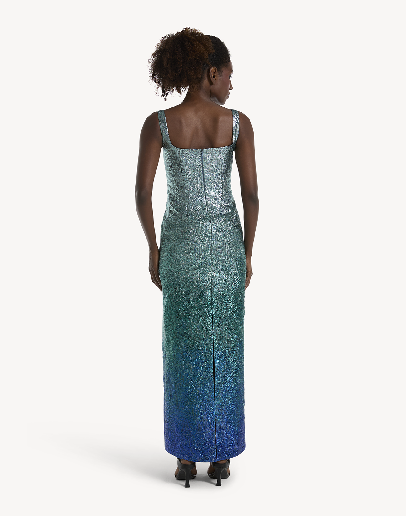 Aisha Brocade Sweetheart Dress