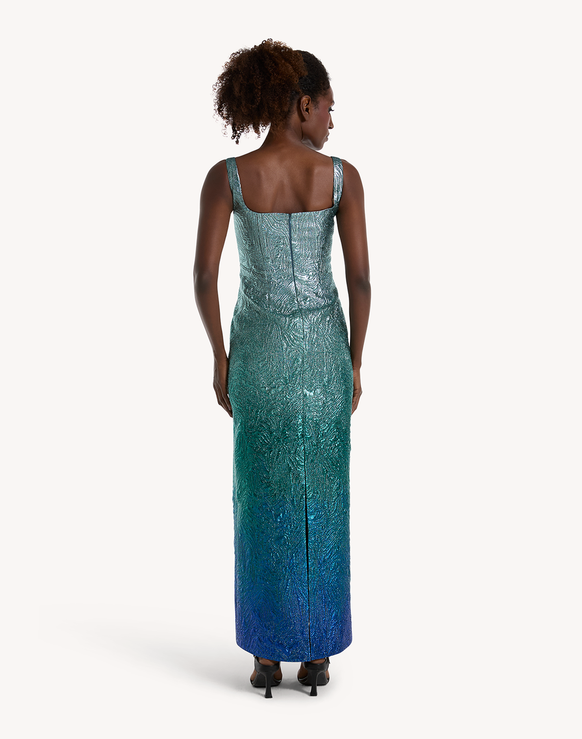 Aisha Brocade Sweetheart Dress