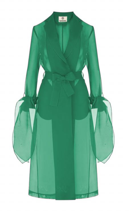 Silk Organza Summer Coat