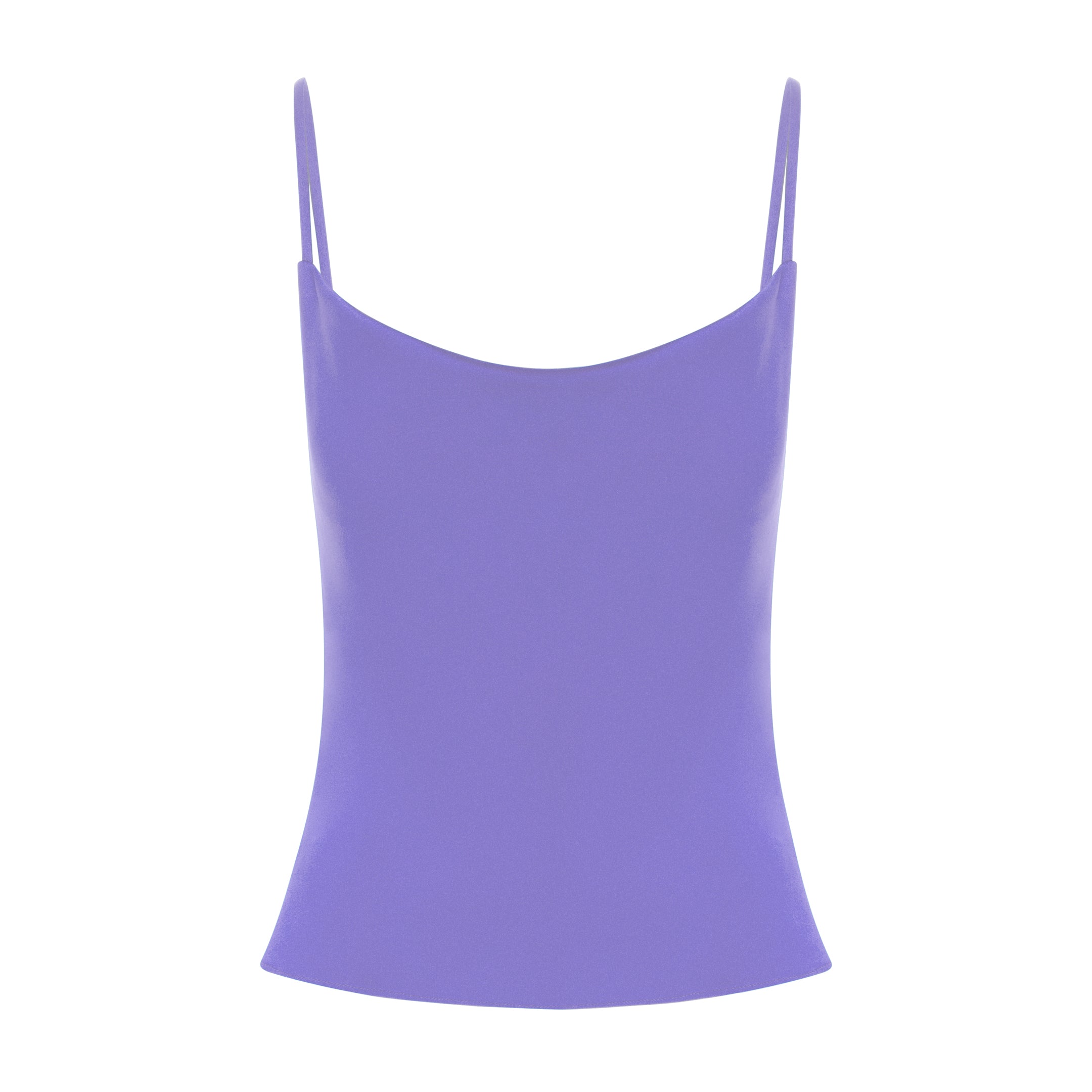 Essentials - Satin Cowl-Neck Top