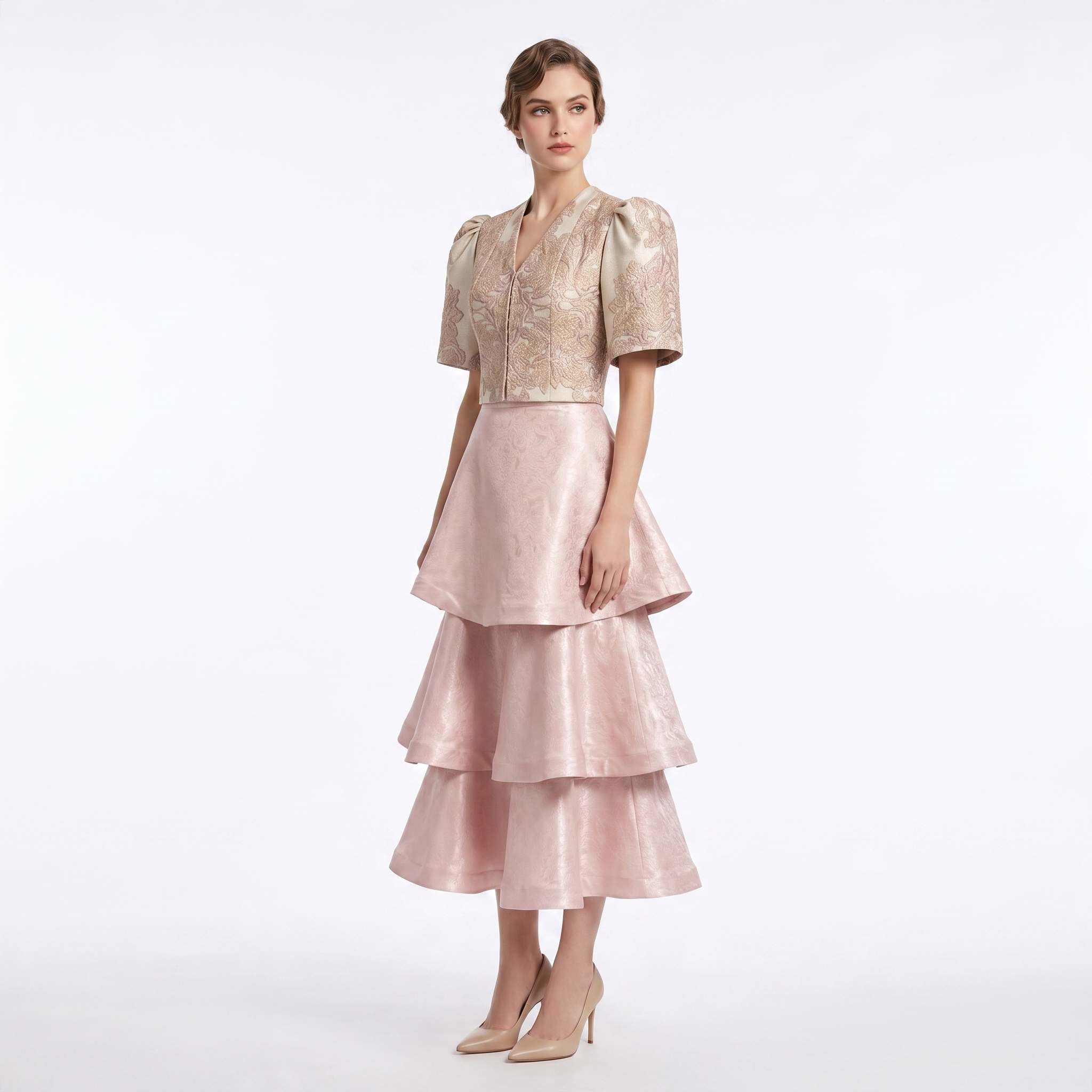Jacquard Blouse