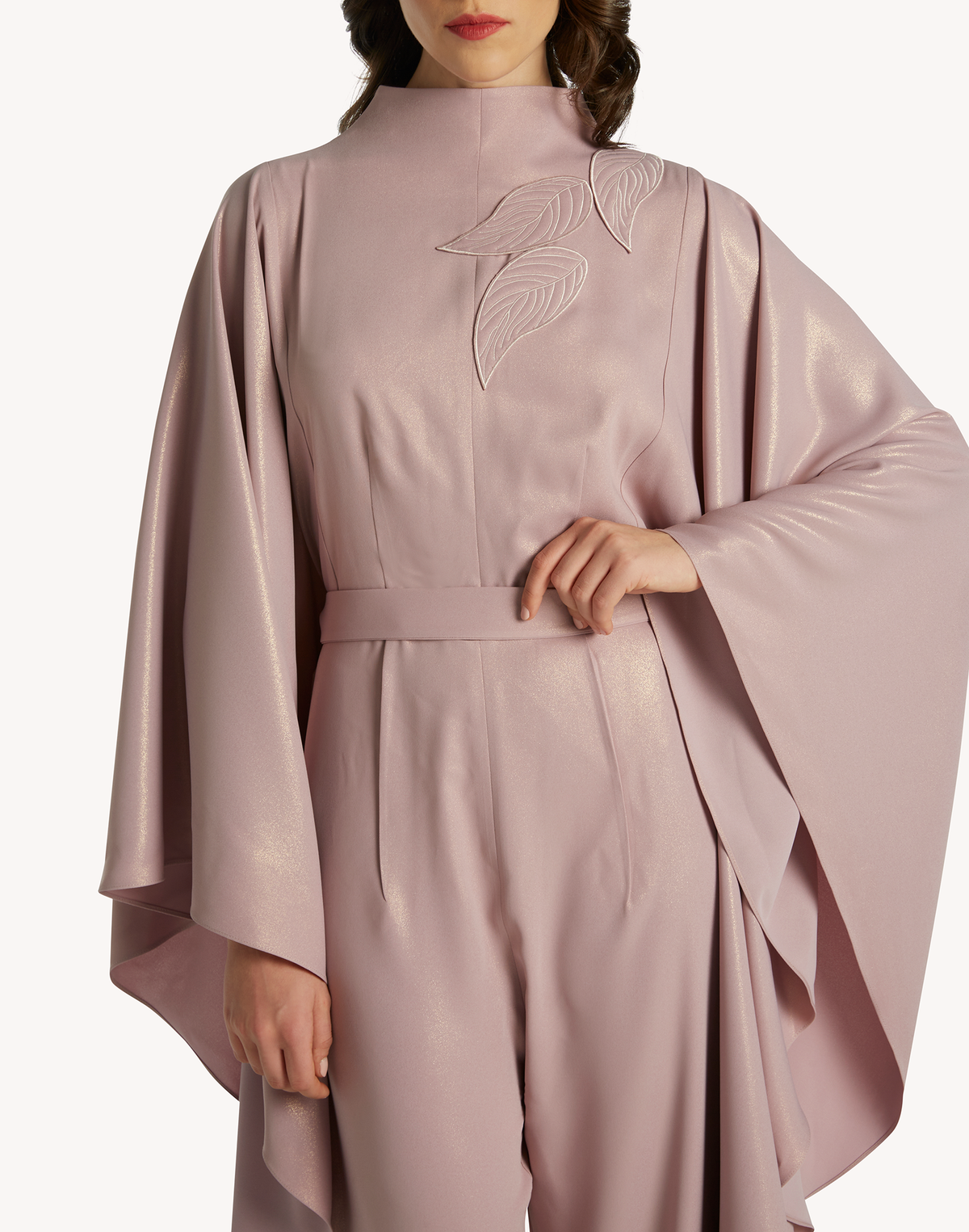 Malika High Neck Jumpsuit Kaftan