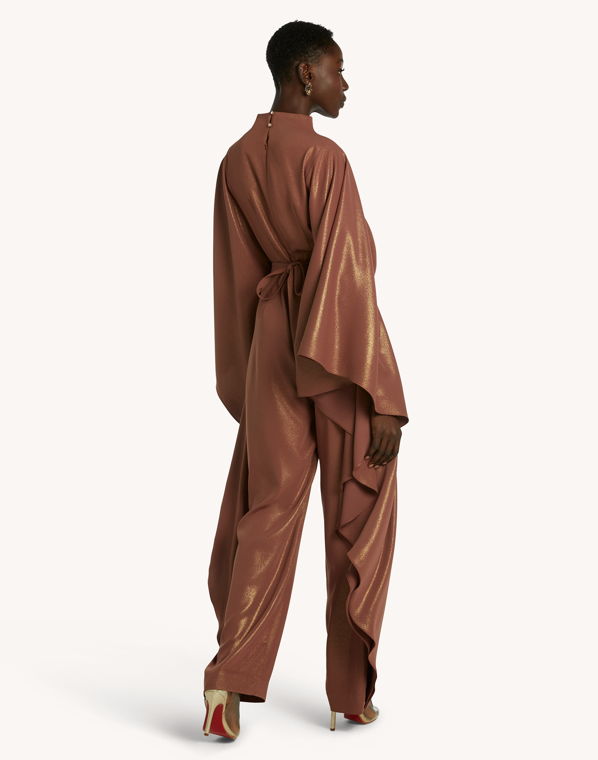 Malika High Neck Jumpsuit Kaftan