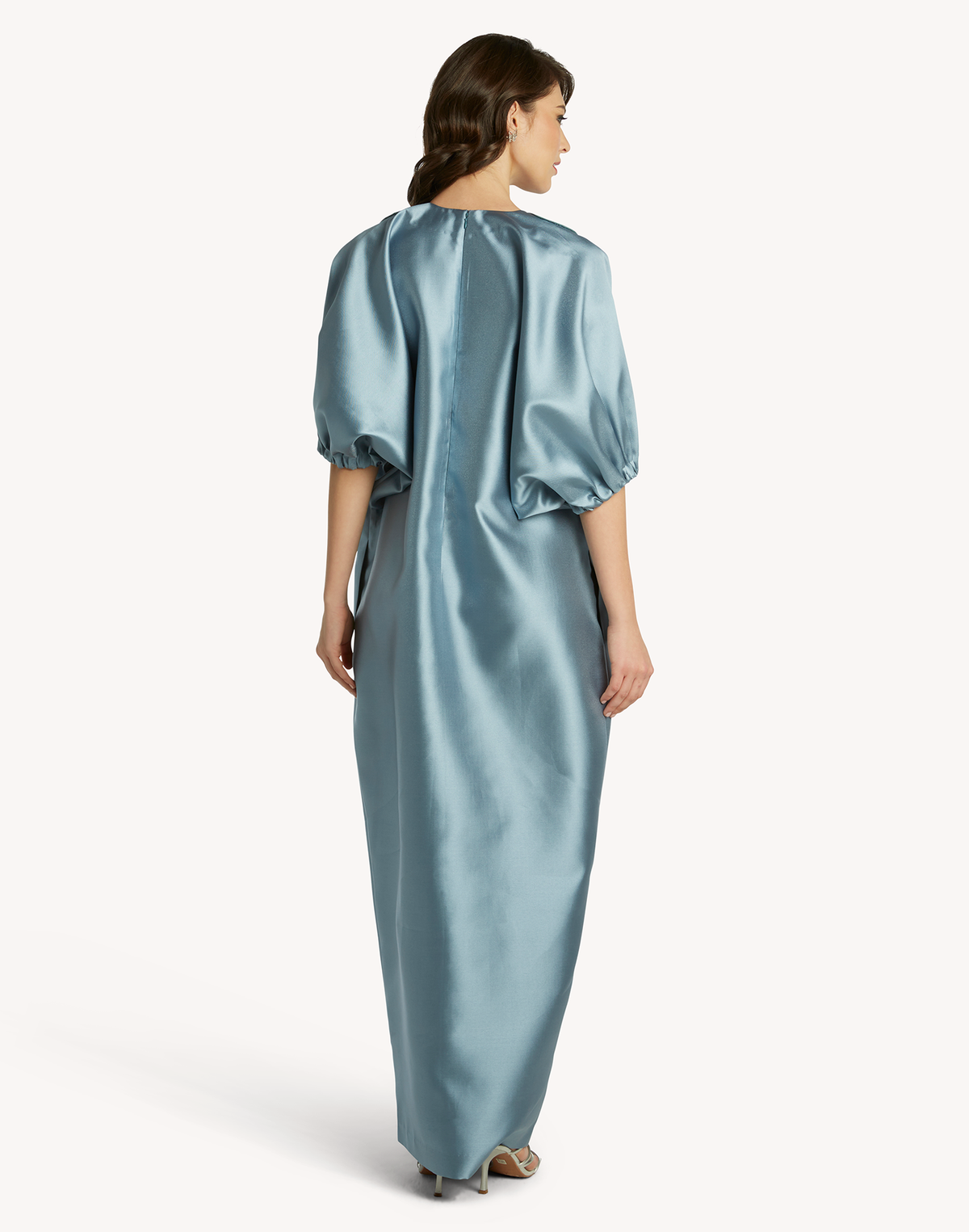 Anissa Leaf Appliqué Kaftan
