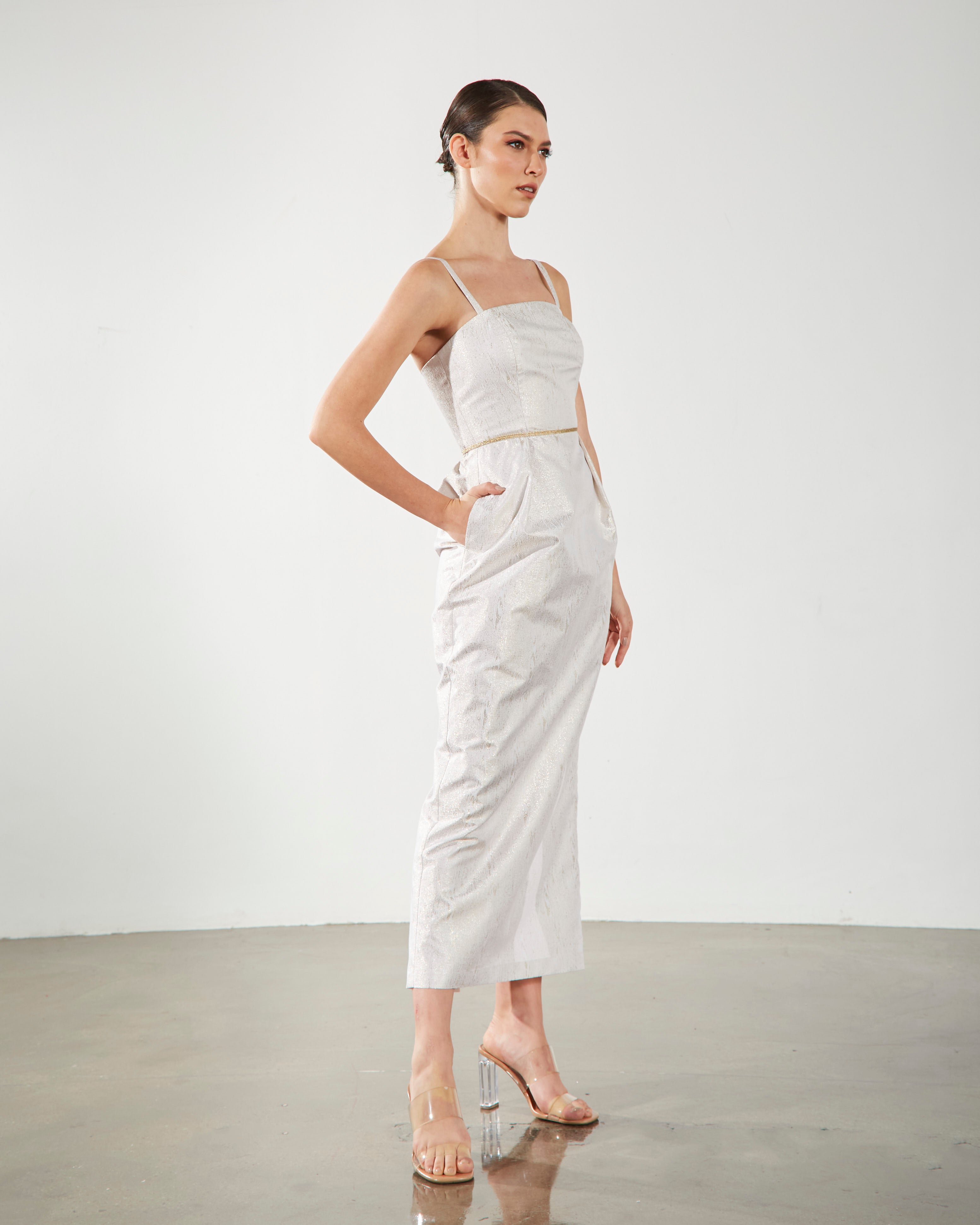 Sophia Midi Pencil Dress