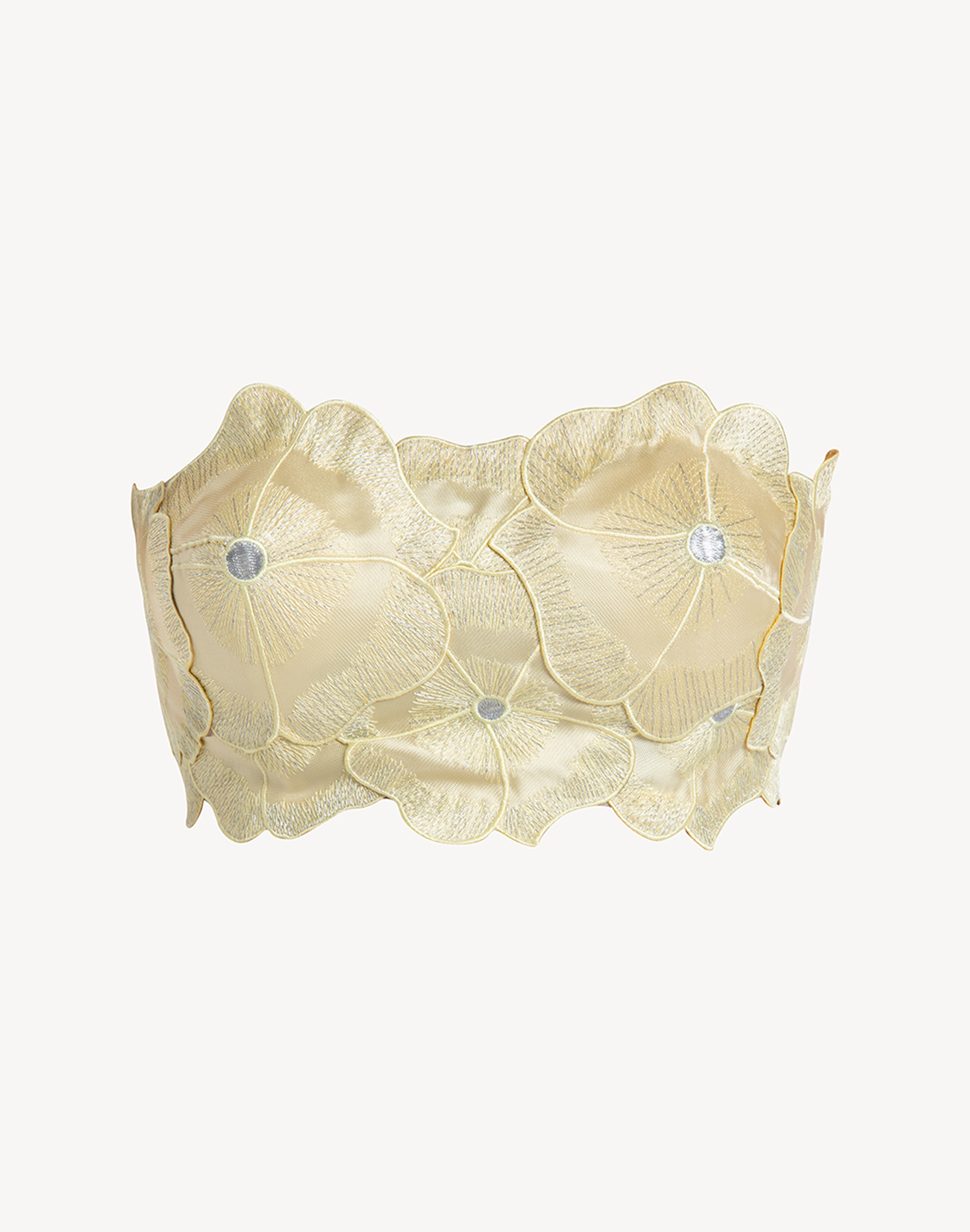 Meraki Floral Applique Corset Top