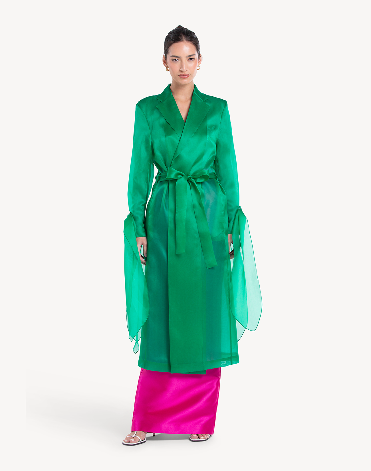 Silk Organza Summer Coat
