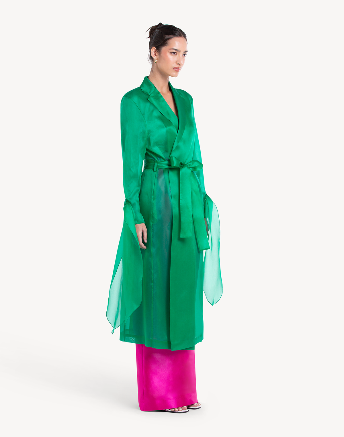 Silk Organza Summer Coat