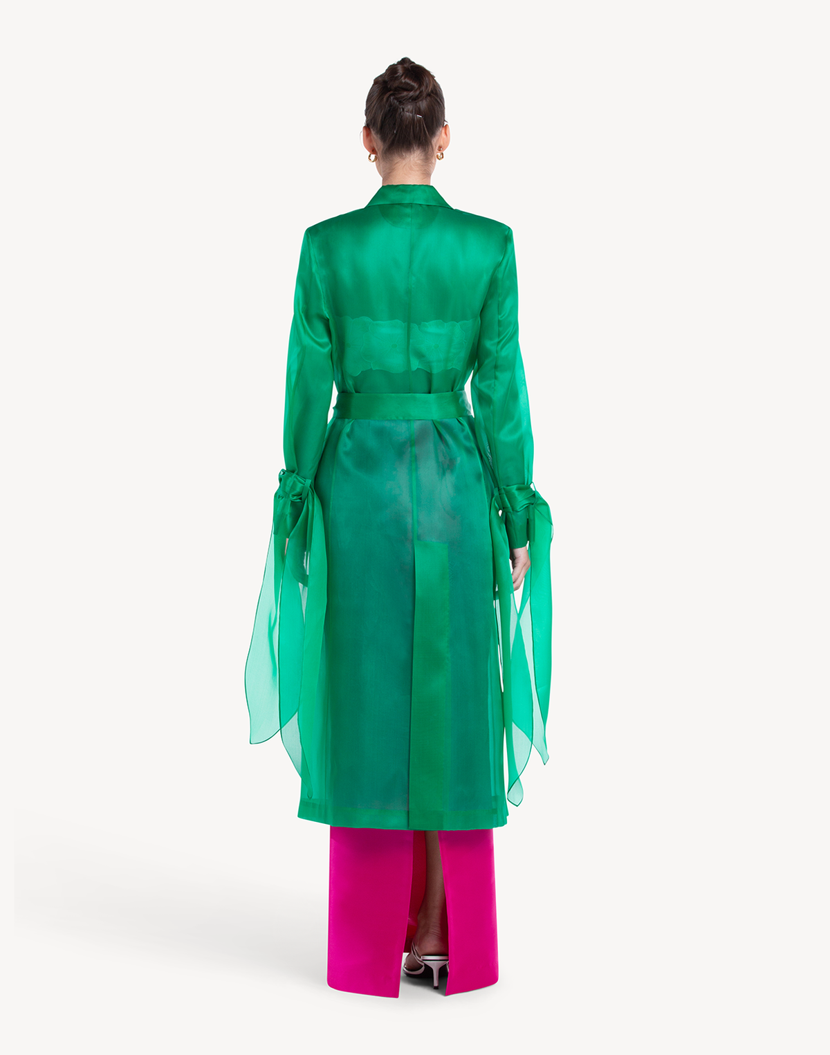 Silk Organza Summer Coat