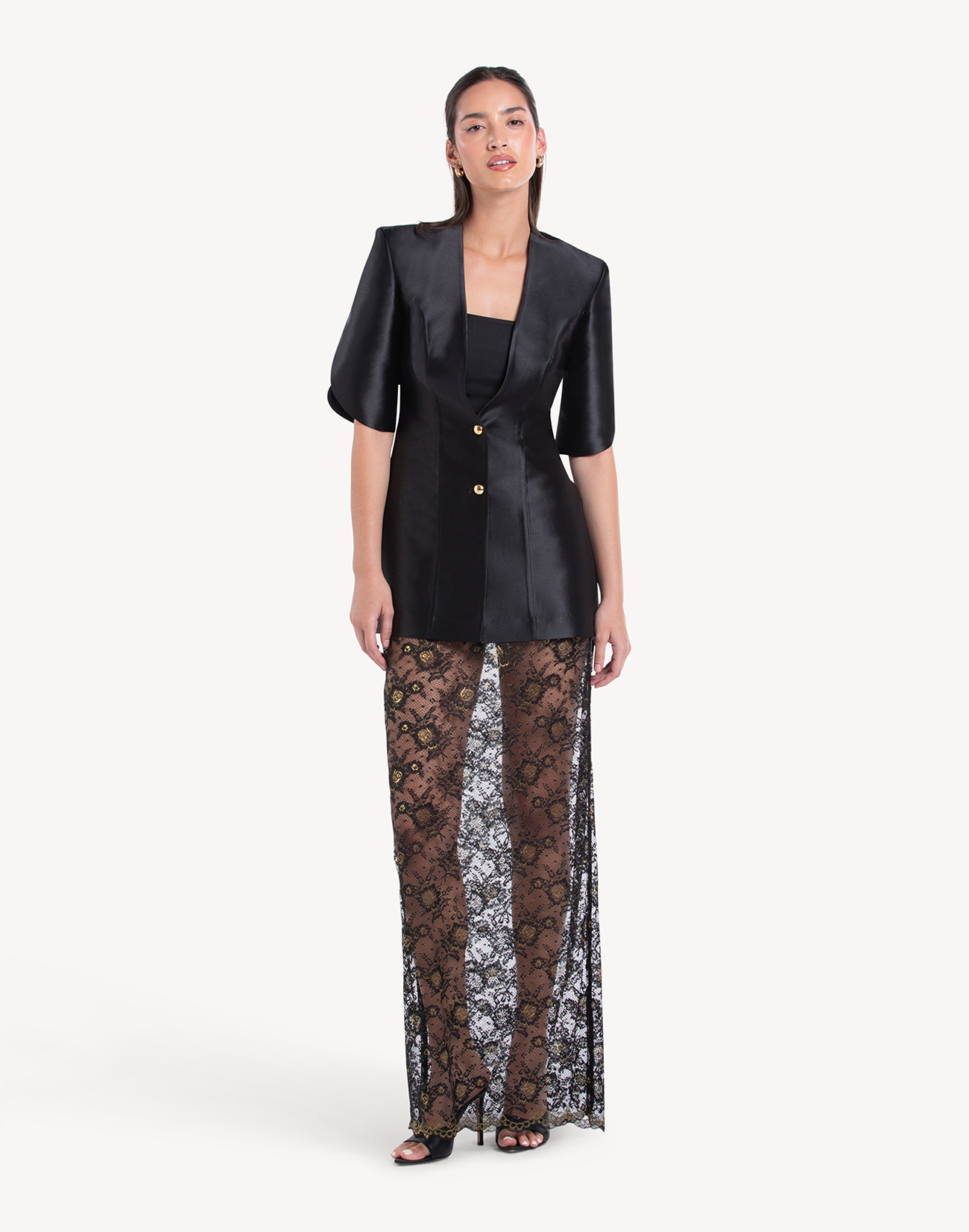 Ivy Wrapped Sleeve Jacket