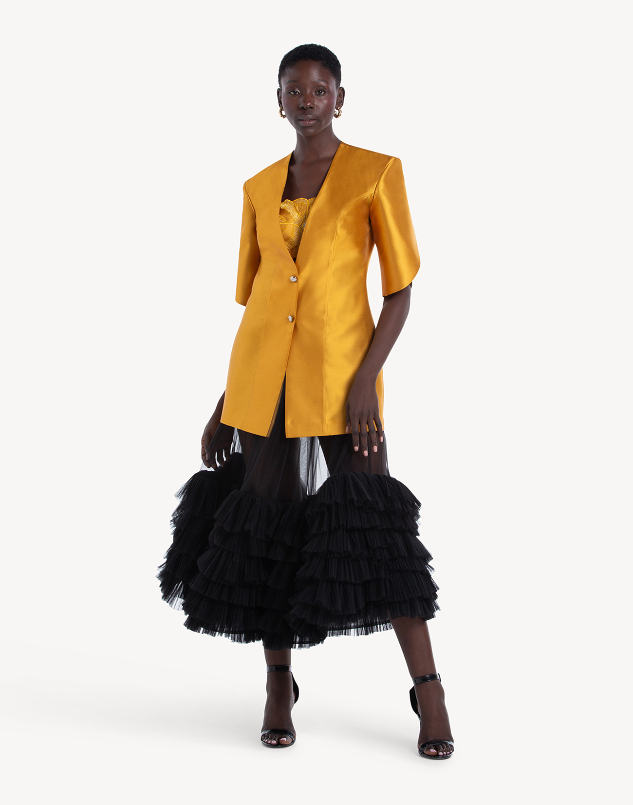 Ivy Wrapped Sleeve Jacket