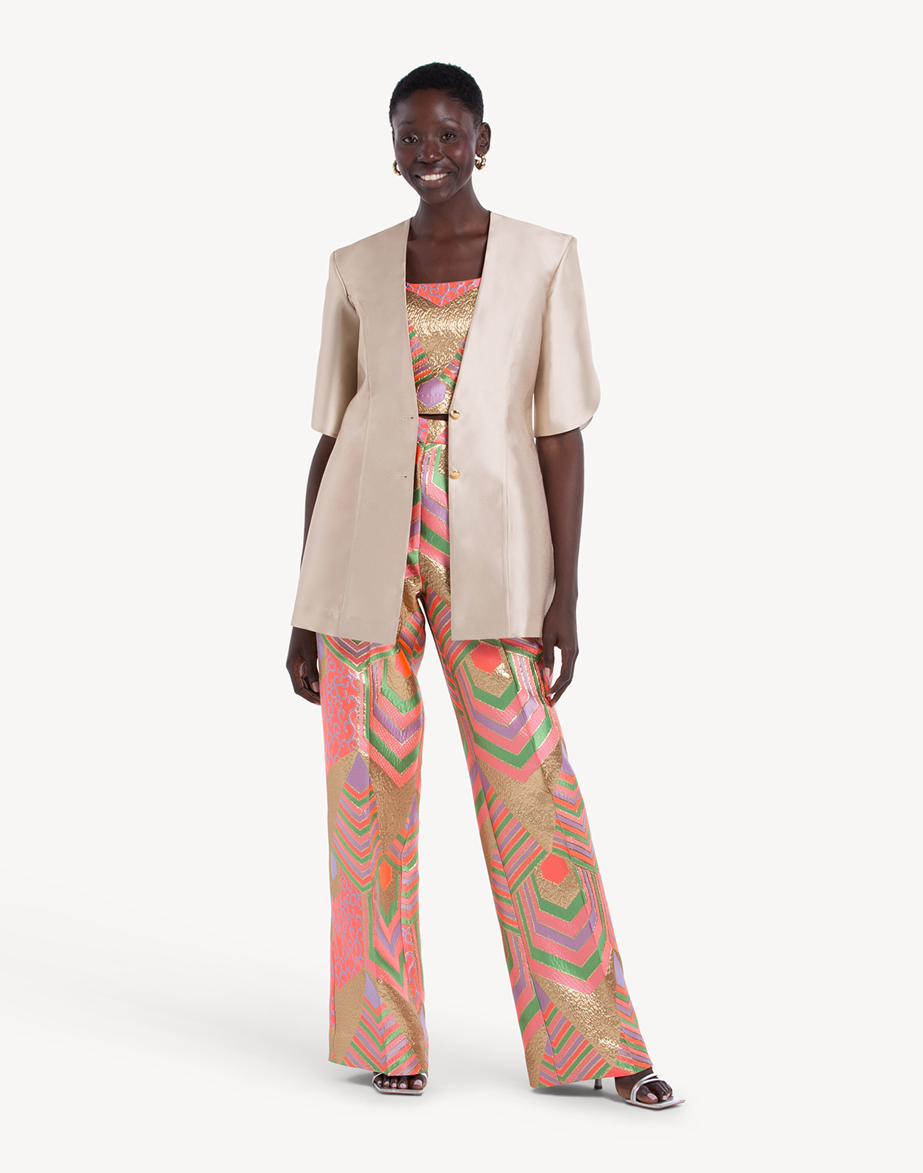 Ivy Wrapped Sleeve Jacket