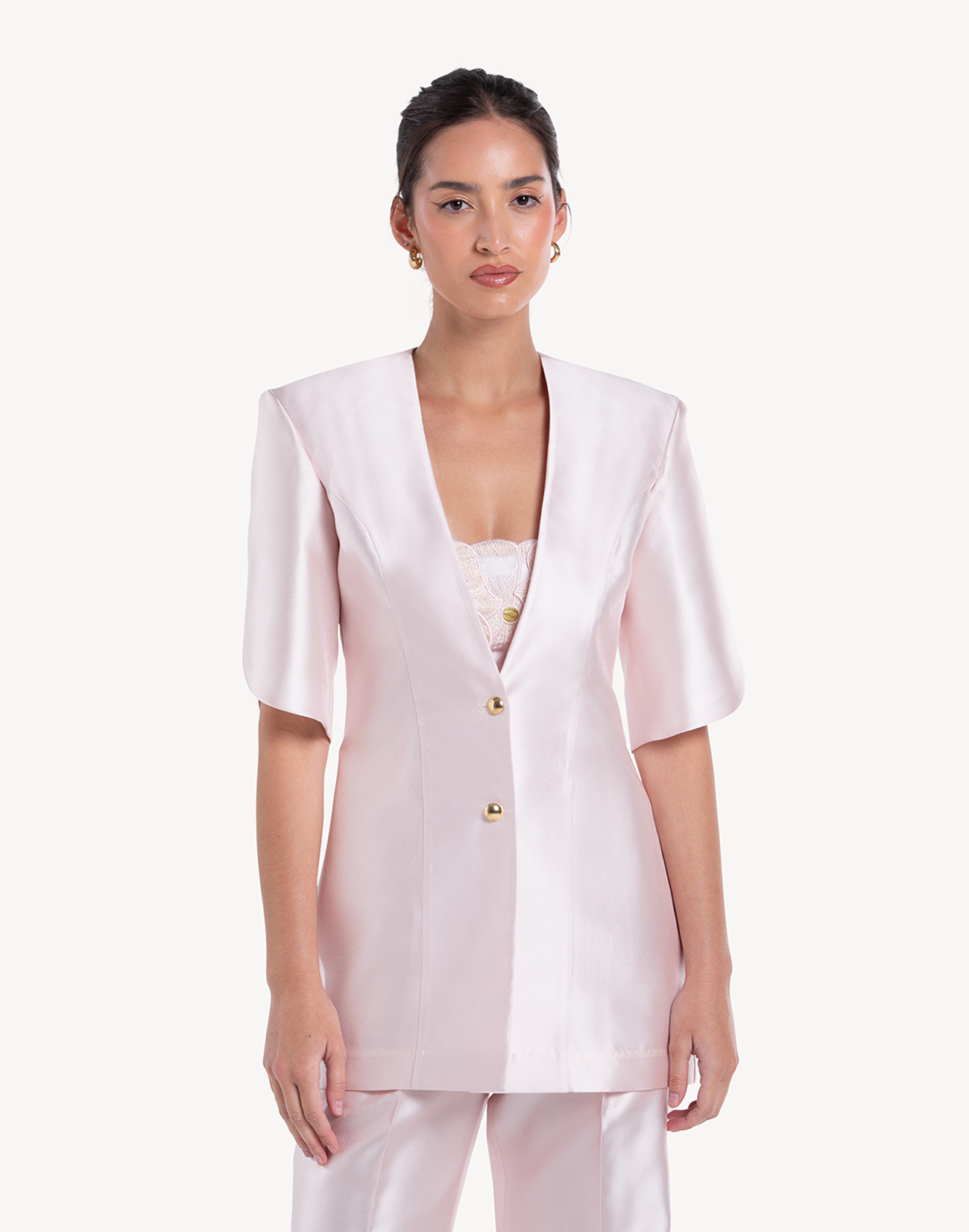 Ivy Wrapped Sleeve Jacket