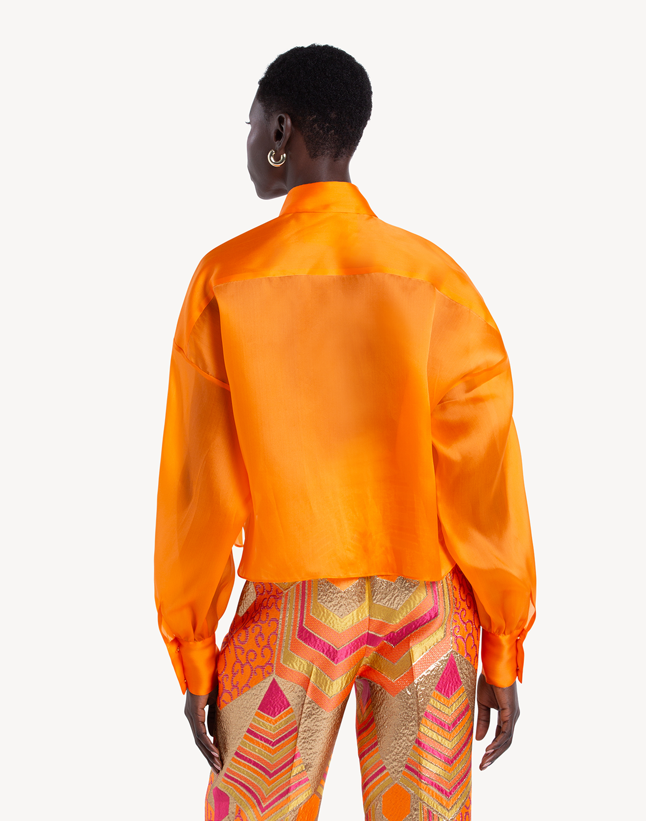 Organza Floral Summer Shirt