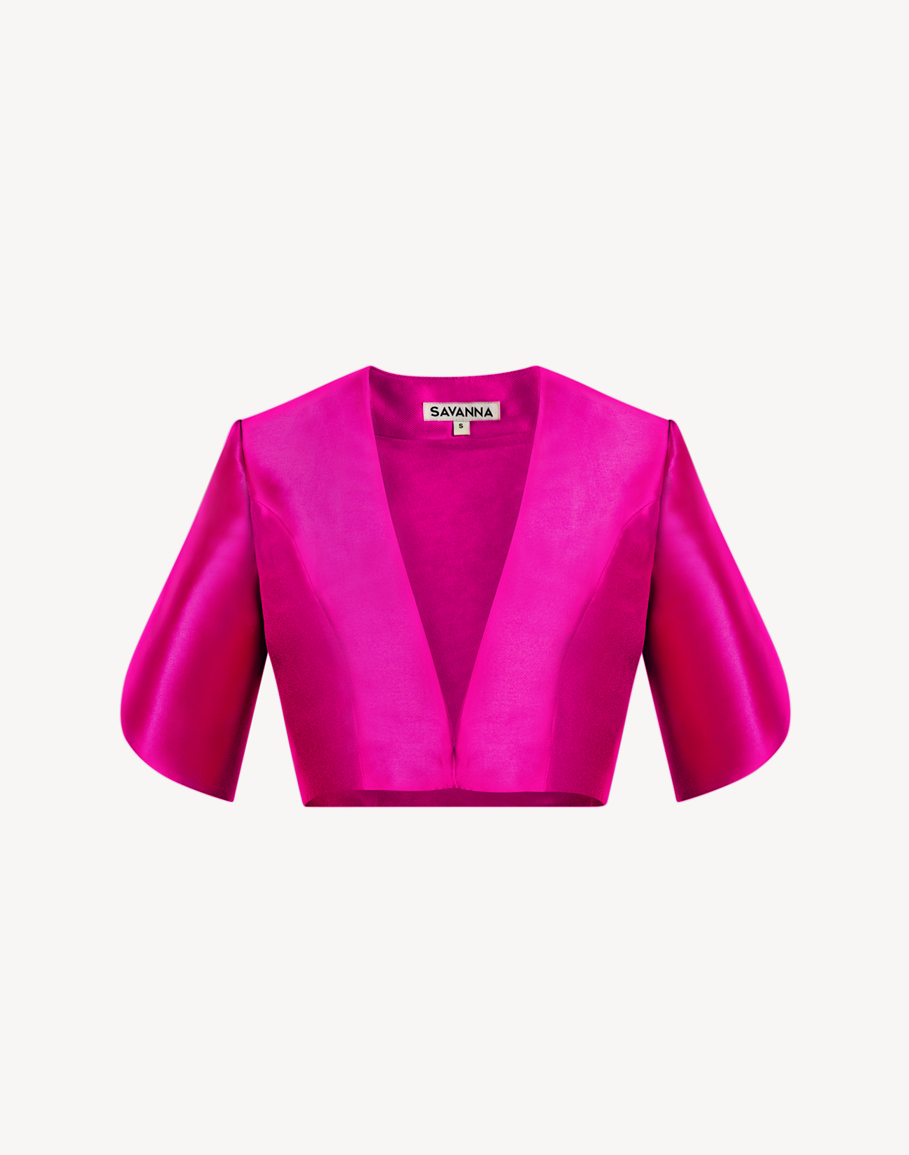 Ivy Wrapped Sleeve Cropped Jacket Ivy Wrapped Sleeve Cropped Jacket