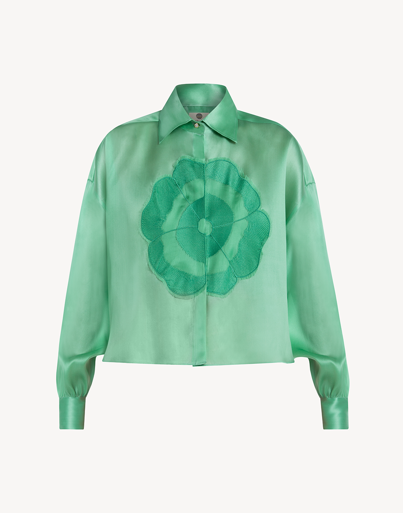 Organza Floral Summer Shirt