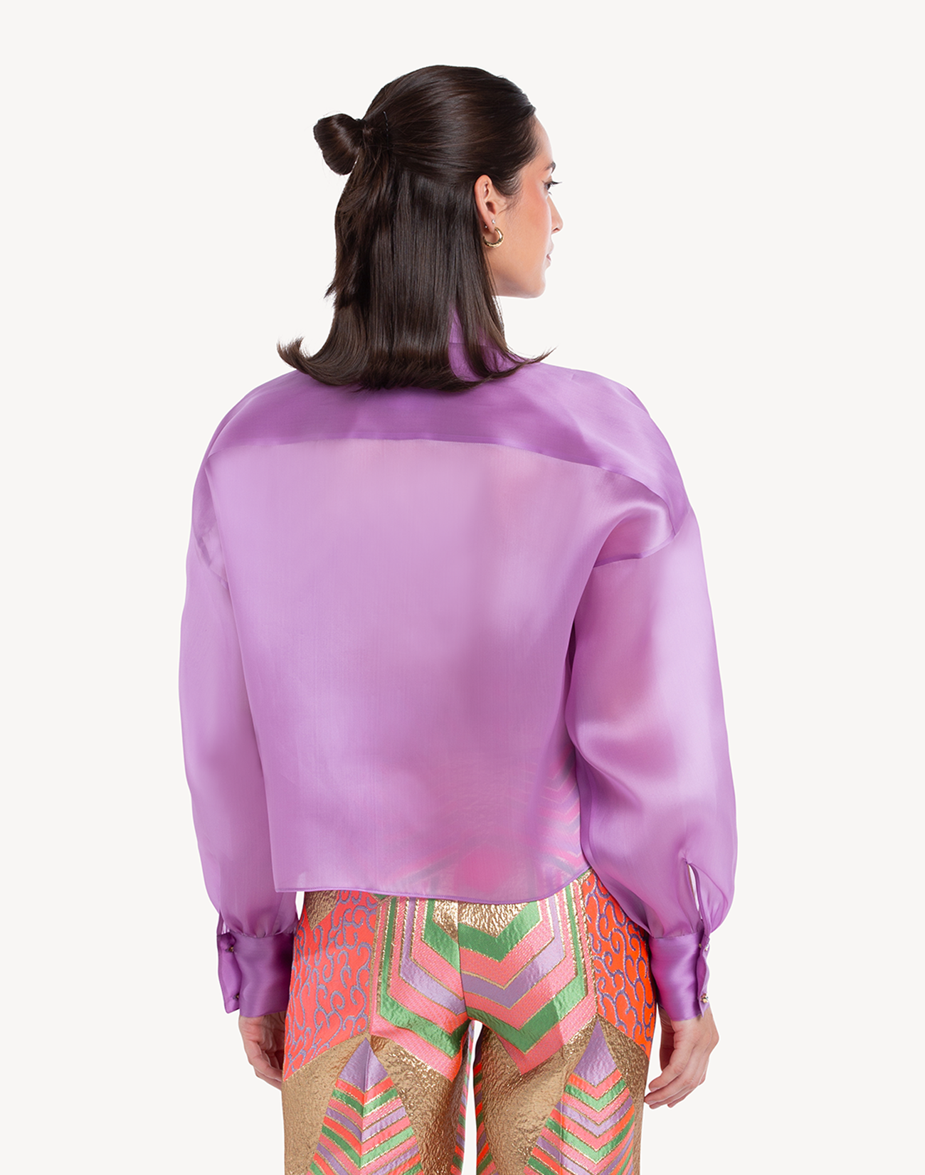 Organza Floral Summer Shirt