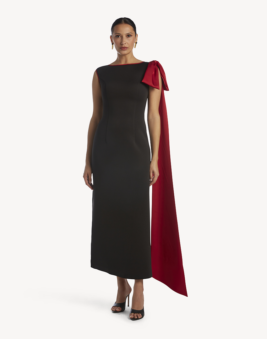 Grace Sleeveless Bow Dress