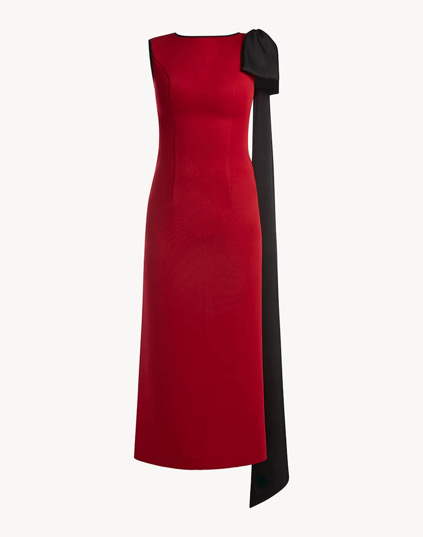 Grace Sleeveless Bow Dress
