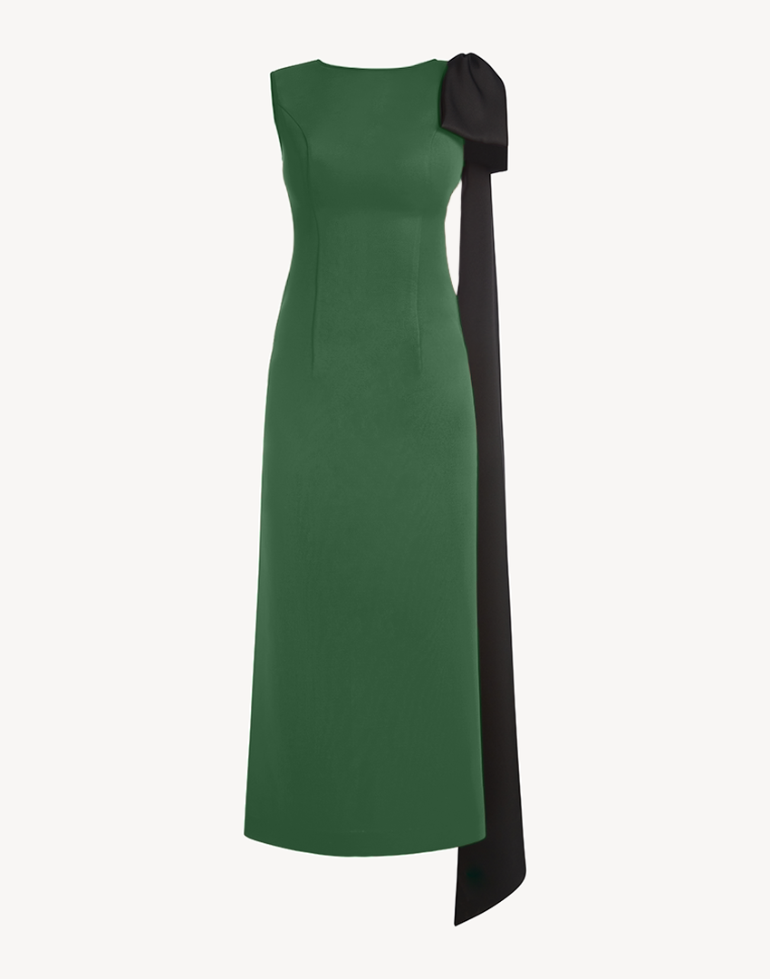 Grace Sleeveless Bow Dress