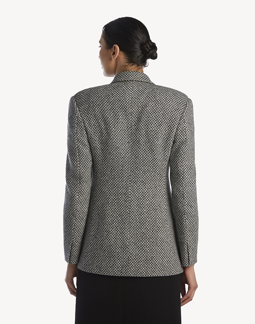 Crystal Embellished Wool Butterfly Jacket