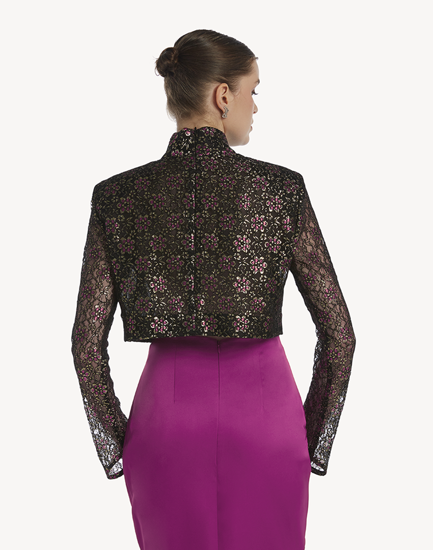 Onyx Lace Blouse
