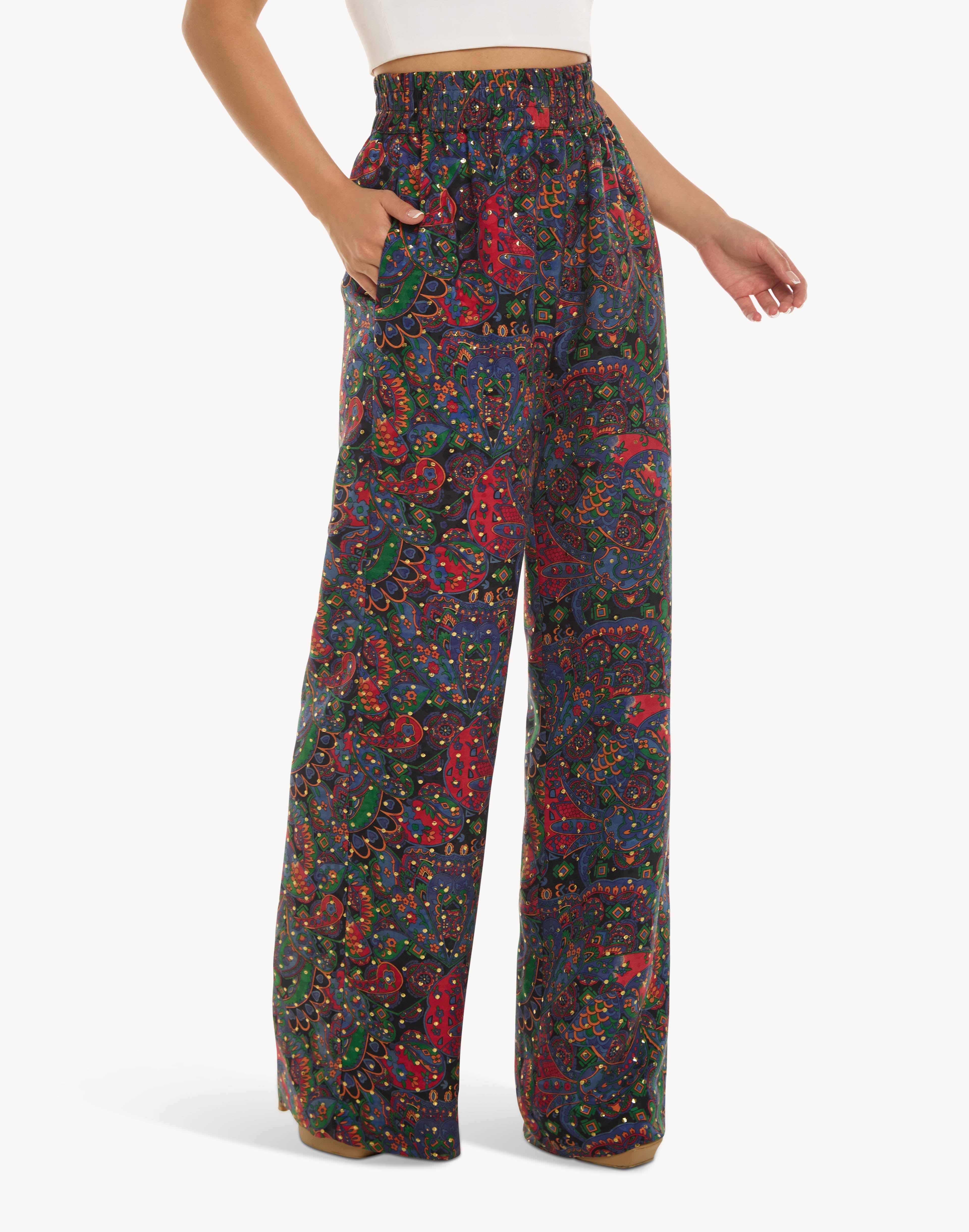 Nomad Silk Road Linen Kaftan Set