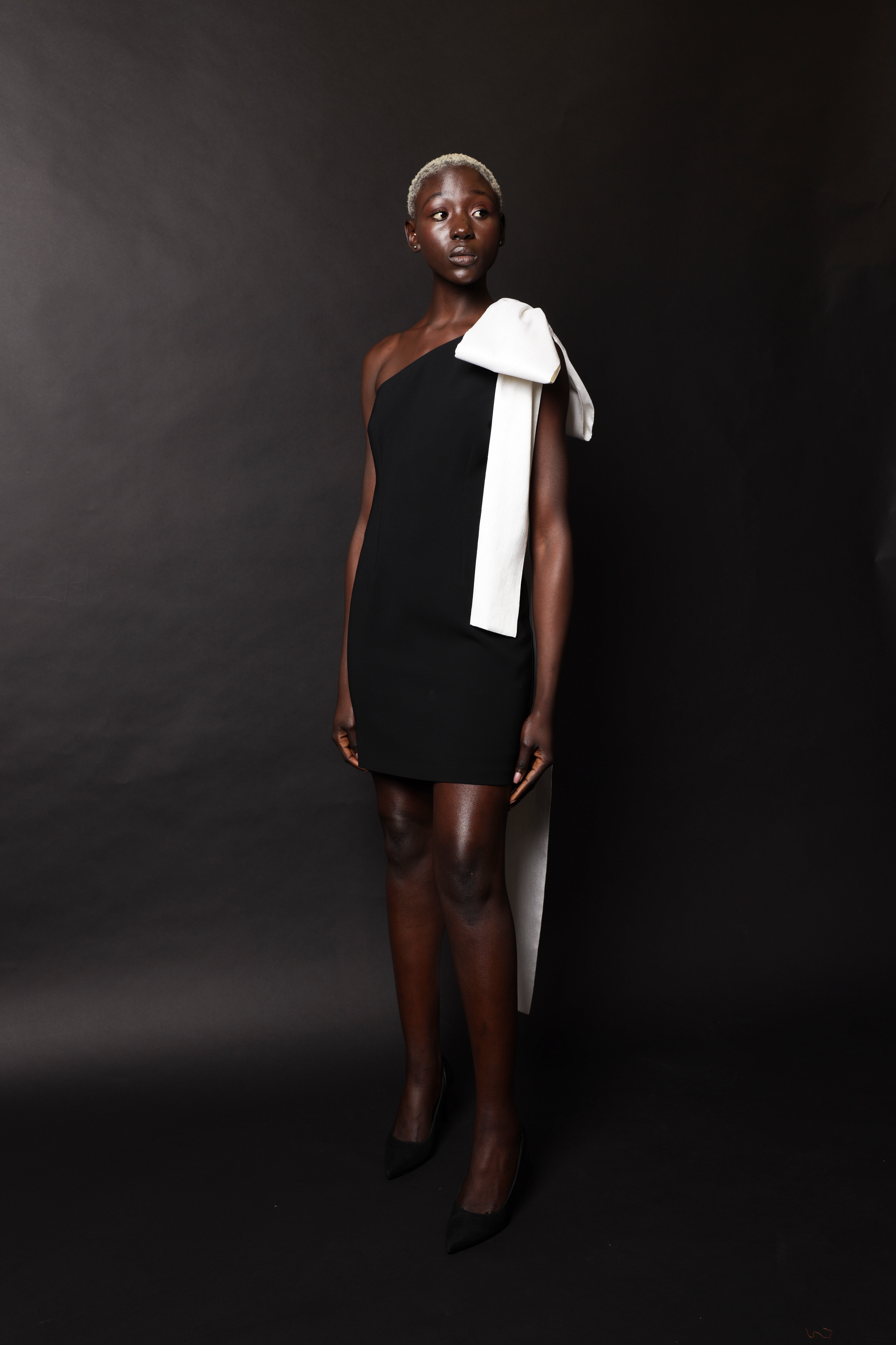 Savanna Signature Bow Mini Dress