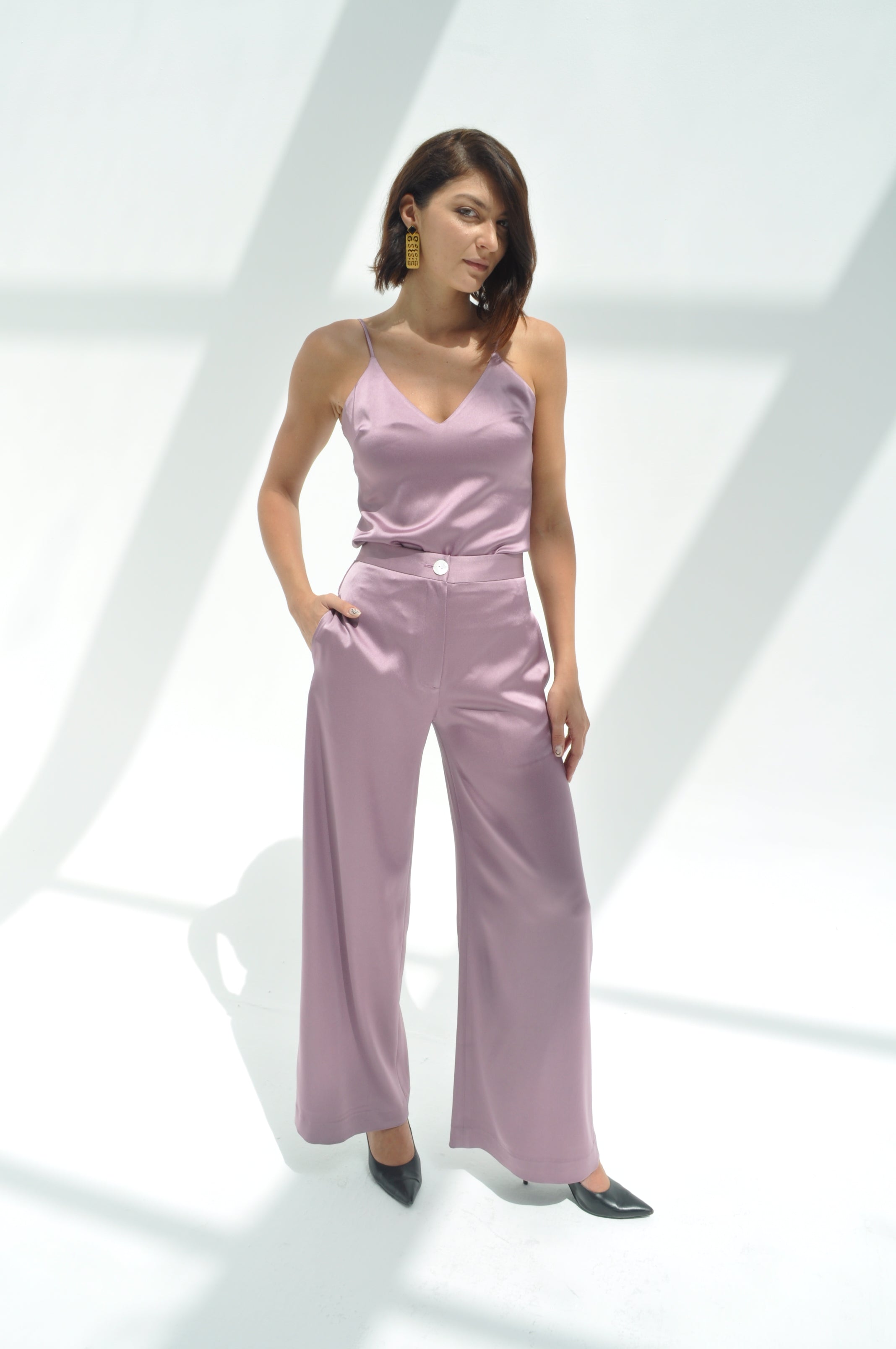 Essentials Satin Trousers