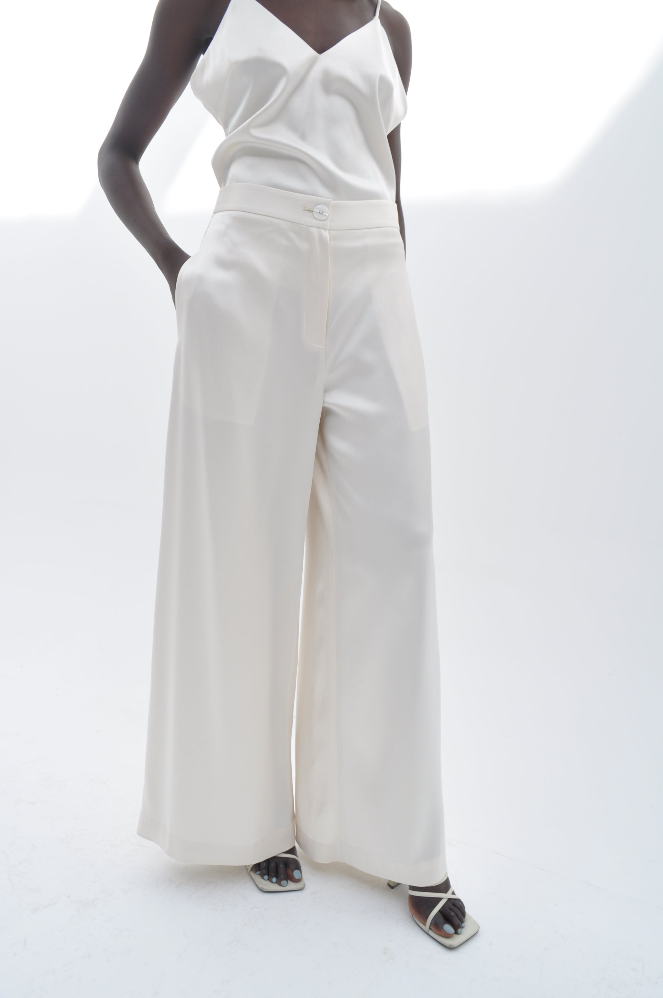 Essentials Satin Trousers