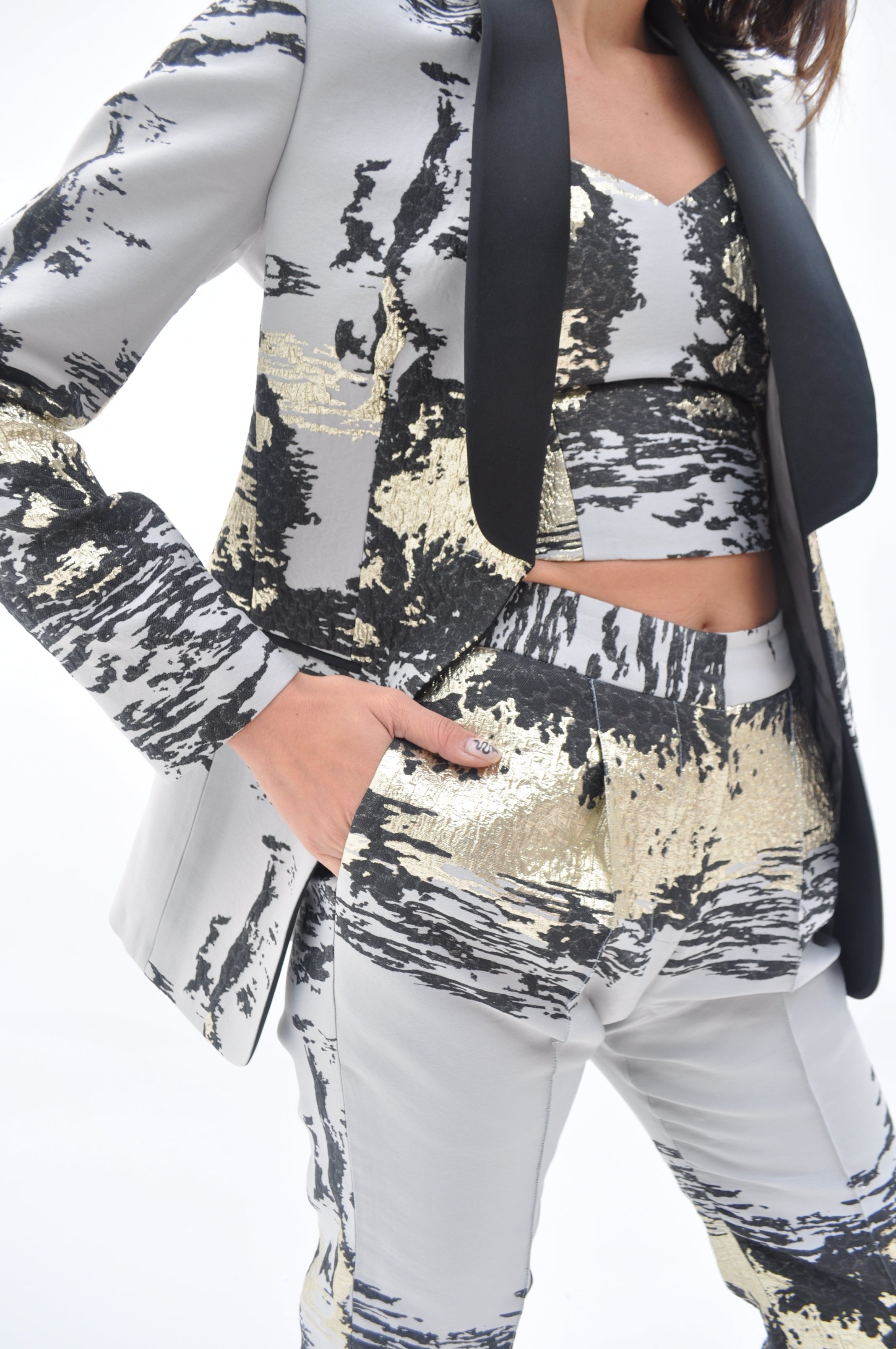 Kyoto Tux Edit Tuxedo - Grey