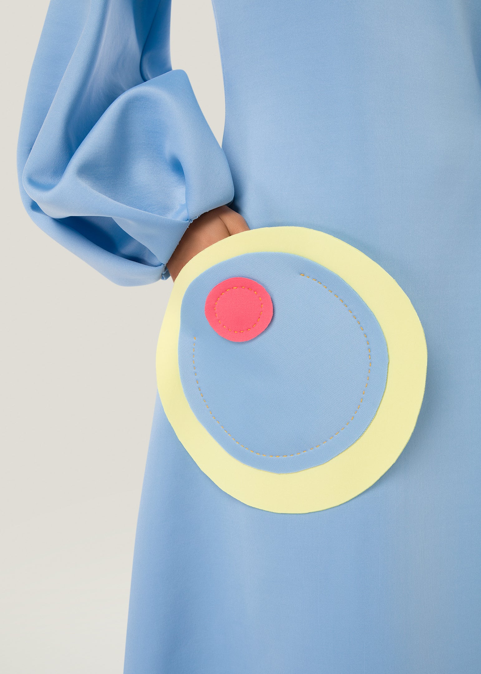 Happie Long Sleeve Midi Dress