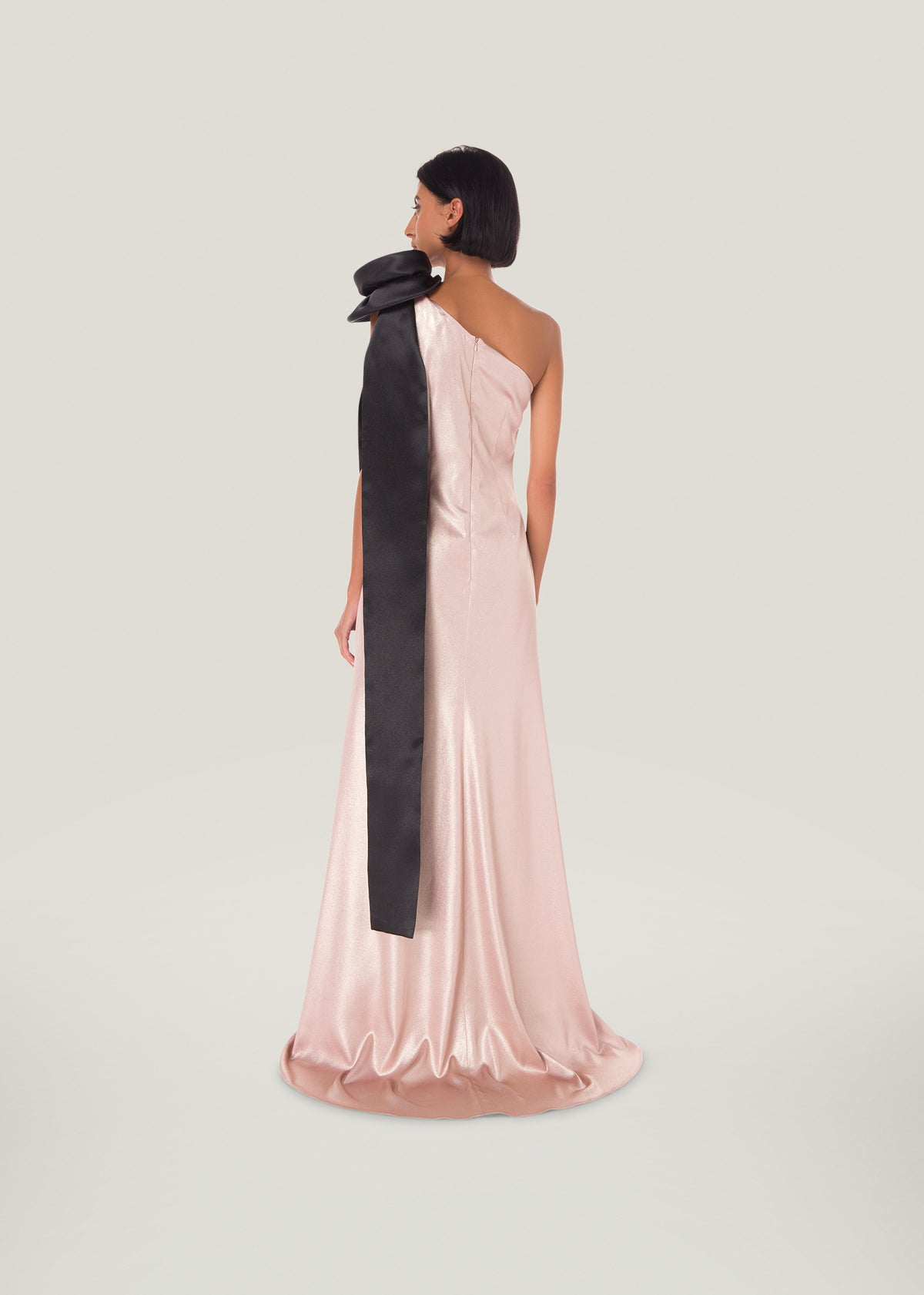Savanna Signature One-Shoulder Rose Dress