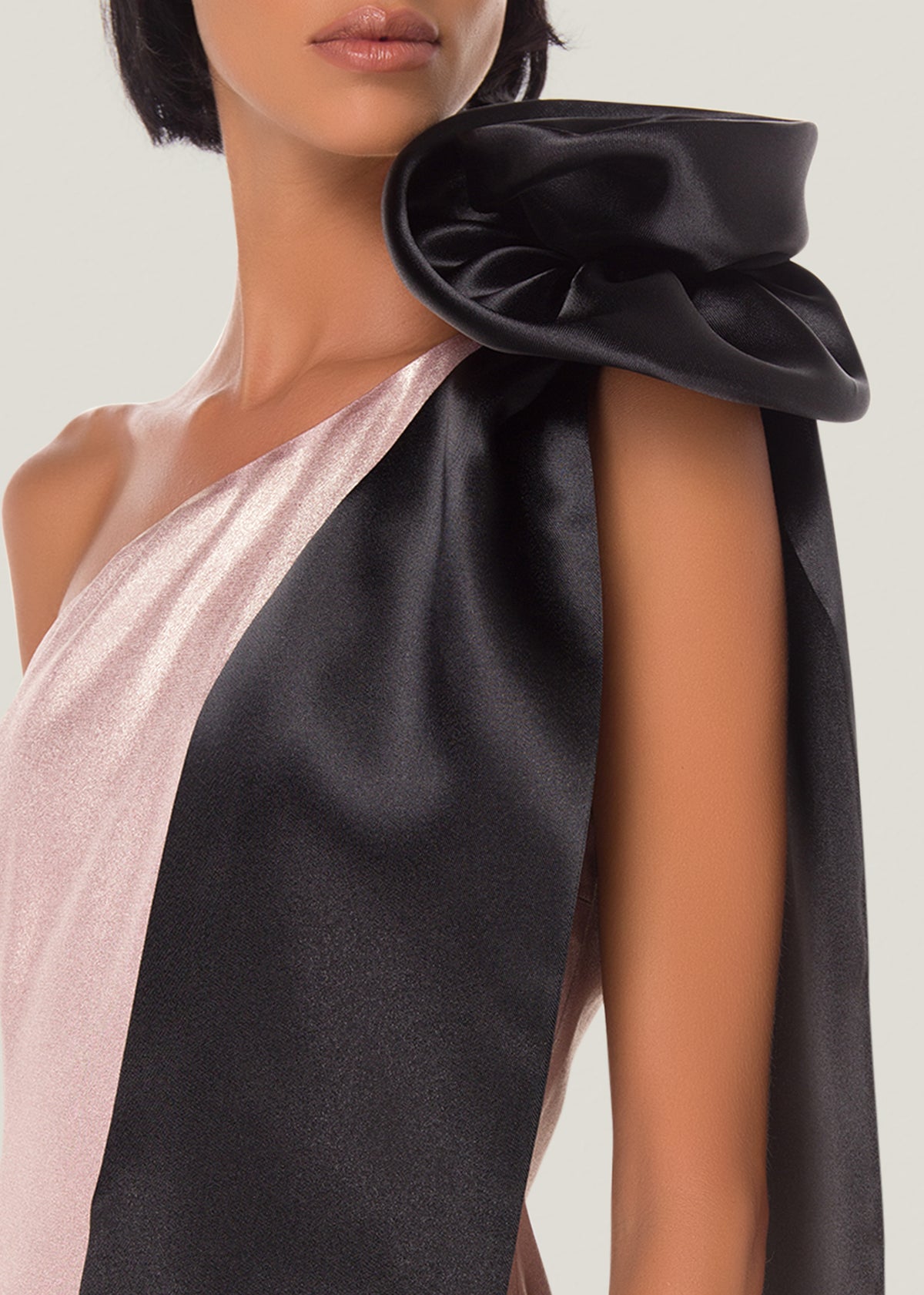 Savanna Signature One-Shoulder Rose Dress