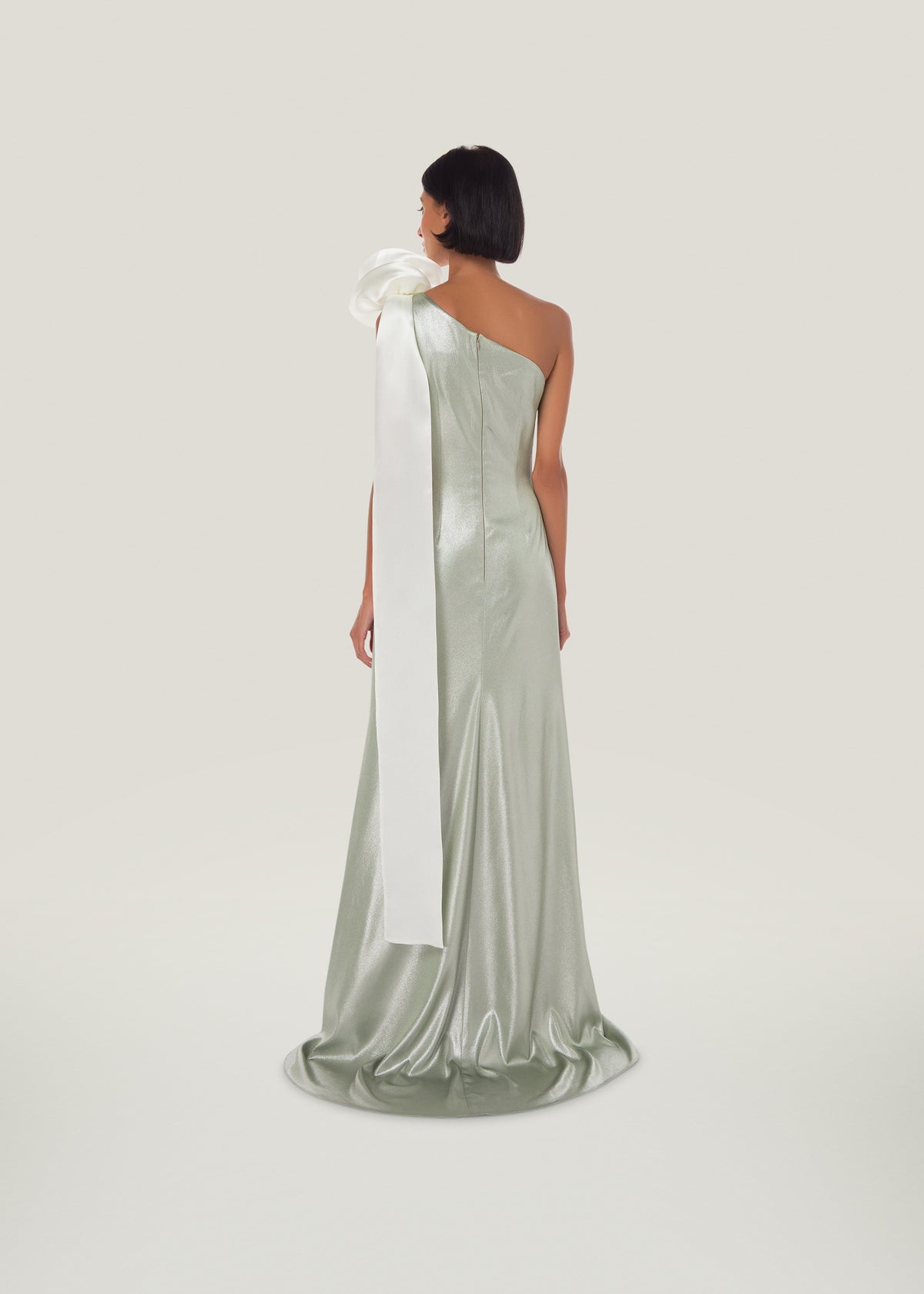 Savanna Signature One-Shoulder Rose Dress